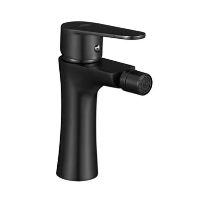 Set miscelatori lavabo bidet vasca nero opaco serie Lizzy
