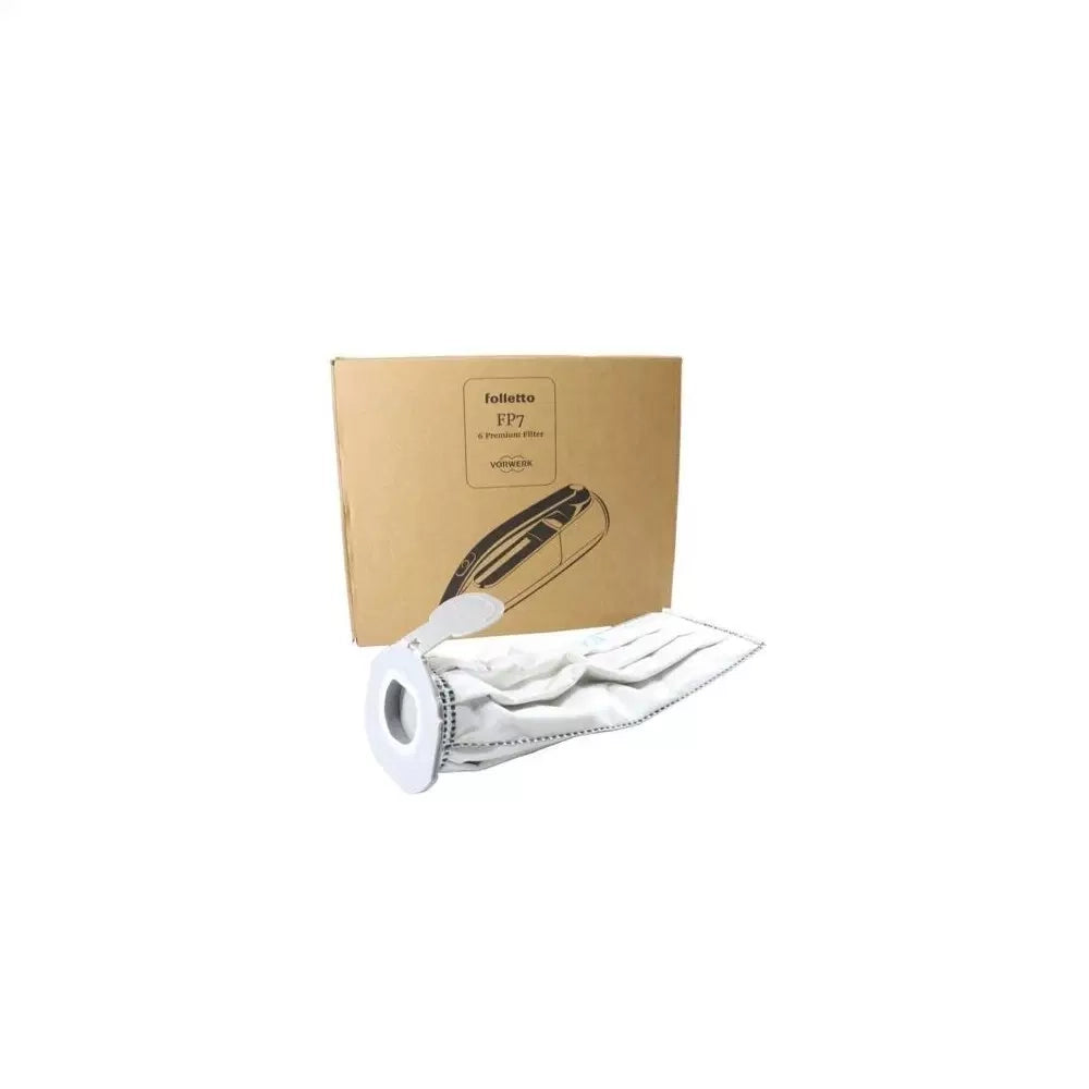 SACCHETTI PREMIUM FP7 VK7 VK7S SCOPA A BATTERIA VORWERK FOLLETTO ORIGINALI - Vorwerk Originali