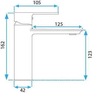 Rubinetto Da Lavabo Rea Veneta Gold Low