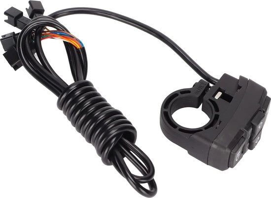Schakennastrino per scooter elettrico con indicatori di direzione - Integrazione di un robusto schakennastrino in ABS - Disegno 3-in-1 portatile per scooter elettrico - Qualità affidabile.