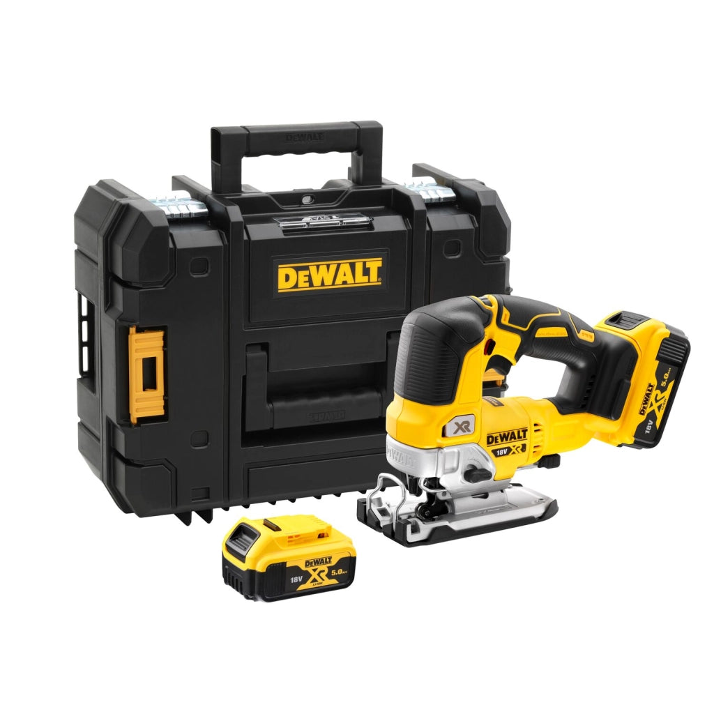 Seghetto Alternativo DeWALT DCS334P2-QW 18V con 2 Batterie 5,0Ah Valigetta TSTAK