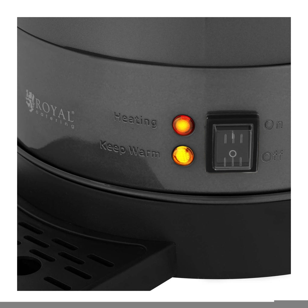 Macchina da caffè filtro percolatore elettrico professionale 14 litri acciaio inox 14_0004682