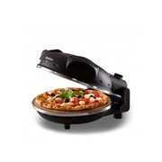 Ariete 917 forno pizza - pizza in 4 minuti - piastra in pietra refrattaria con trattamento antiaderente - temperatura max 400° - 1200 watt - timer 30’ - nero