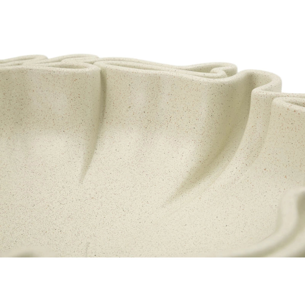Vassoio VKH857, Beige, Poliresina, 40,5x38,5x9,5 cm