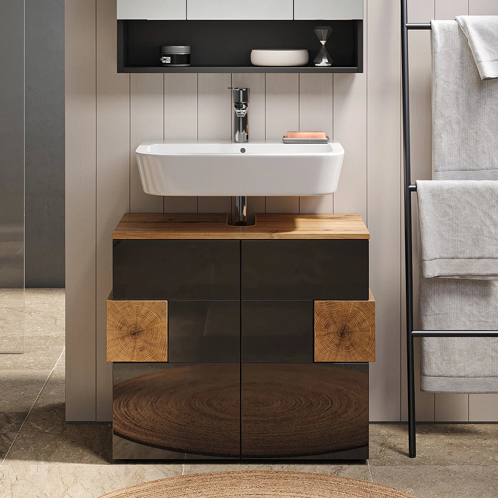 Vicco Mobile sottolavabo per bagno Antracite 73.1 x 64 cm