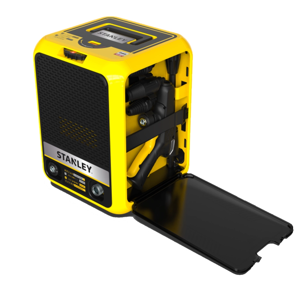Stanley Idropulitrice SXPW25CDSS, Compatta, ad Alta Pressione, per Auto ed Esterni Casa, con Doppia Velocità, Pressione max. 180 bar, Portata max. 500 l/h, Potenza Assorbita 2500 W