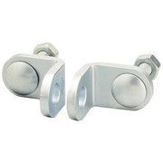 OCCHIOLI FISSI CANCELLO ASSA ABLOY - ZINCATI VITE MM 75 REGOLAZ. MM 26 CF=PZ 2- 1 confezioni