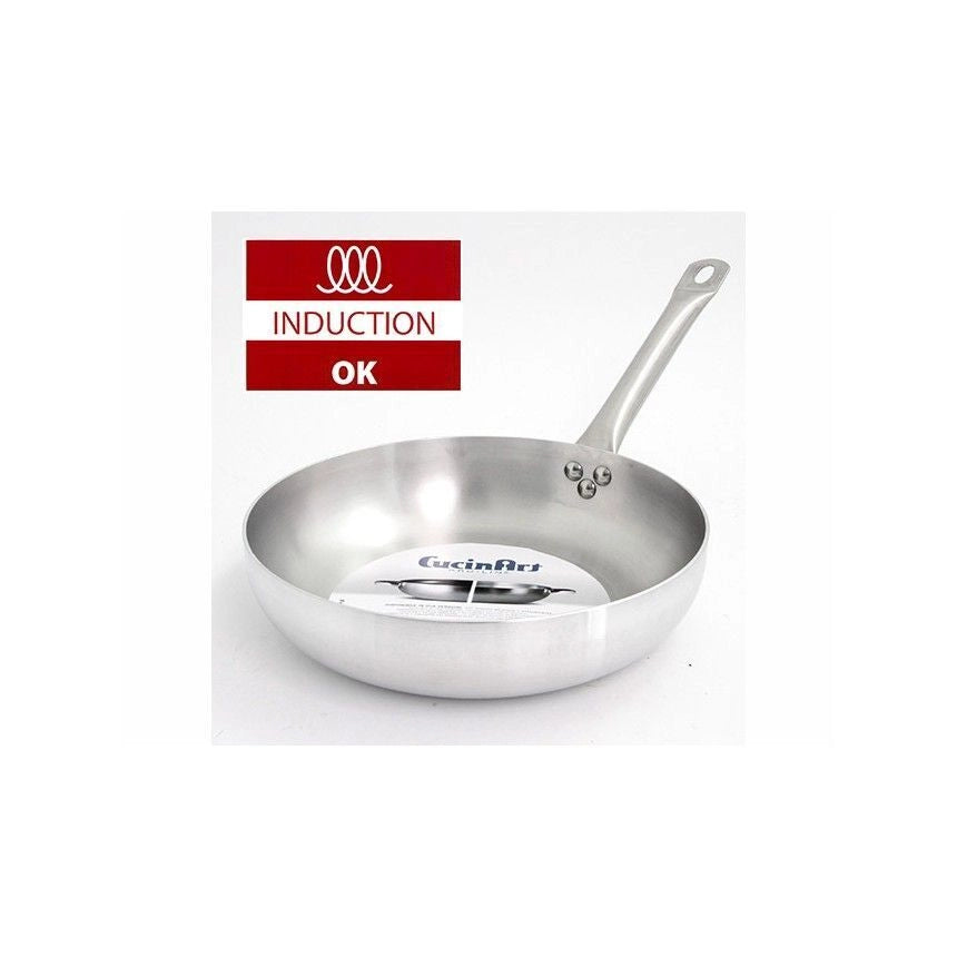 Abert V671172PA40_ALUMINIO- Cucinart Alluminio Padella 40 cm per Induzione colore Alluminio