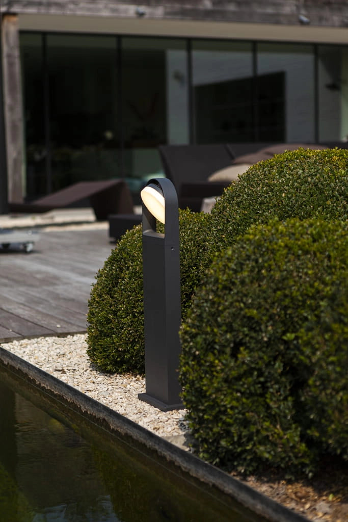 Paletto giardino LED 14W 3000K FELE Lutec antracite