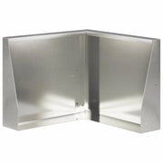 Muro di contenimento 50 x 50 x 30 cm Acciaio Inox Argento 8015207