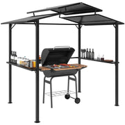 Gazebo da giardino ¨C Zephmum ¨C Grigio antracite 250x160x250 cm
