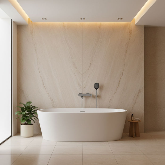 Rubinetto Da Vasca Rea Arlo Nickle Brush