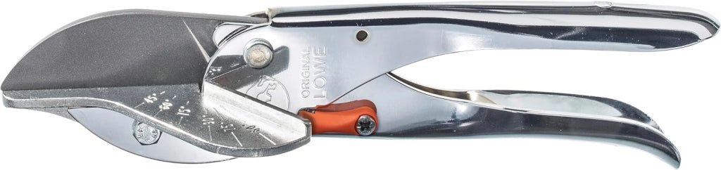 Troncatrice 3.104 con arresto a 45° per taglio di precisione, strumento professionale per plastica, gomma, legno, PVC, pelle, metallo