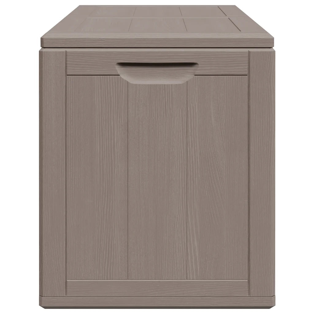 Baule da Giardino 180 L Marrone Aspetto legno in PP CFW3447017