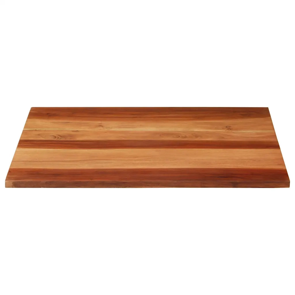 Piano Tavolo in Legno Massello di Acacia 25-27 mm 70x90 cm
