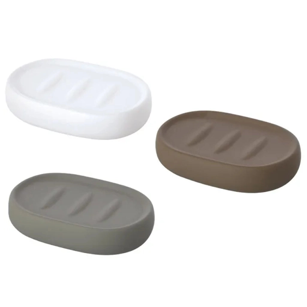 PORTASAPONE IN CERAMICA MODELLO SIDNEY DIM. CM(LXPXH):12X8X3 BIANCO     Idroweb