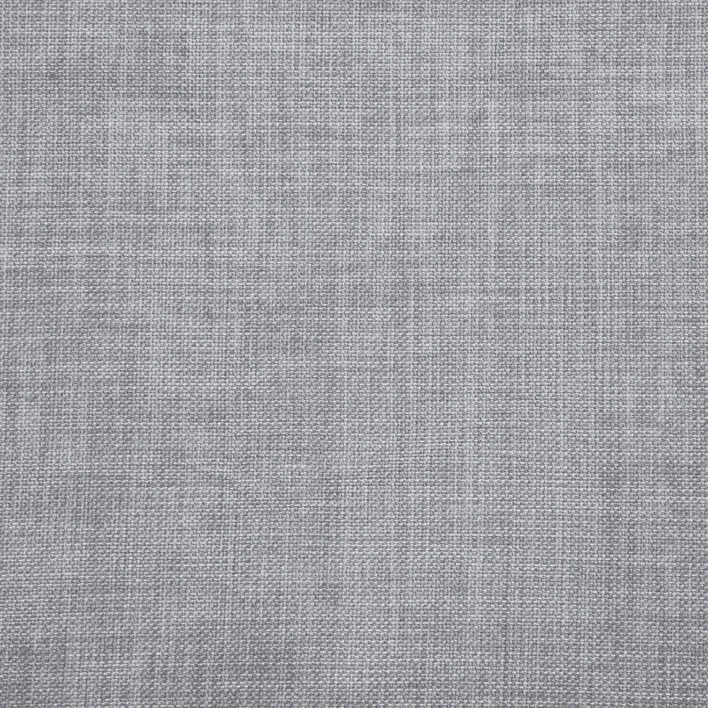 Letto 160 x 200 cm Tessuto a doghe in tessuto grigio contemporaneo