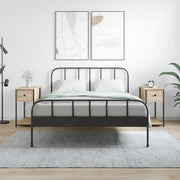 Comodini 2 pz-Set di 2 Tavolino da notte Rovere Sonoma 30x60x60 cm in Legno Multistrato 872019