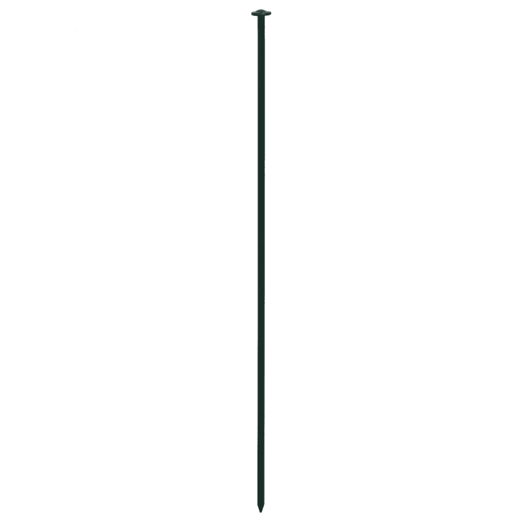 Set Recinzione da Giardino ad Arco 77,3x26 cm Verde 146101