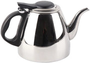 Pentola a gas da cucina - Fatto di acciaio inossidabile - Servizio sicuro - 1,2 Litri - Fiammifero - Adatto per forno a induzione e forno a gas - Design elegante