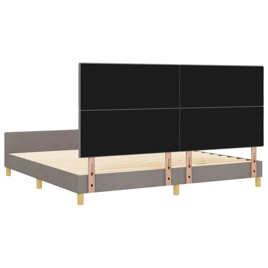 Struttura del letto con testiera Talpa 200 x 200 cm Tessuto 3344757