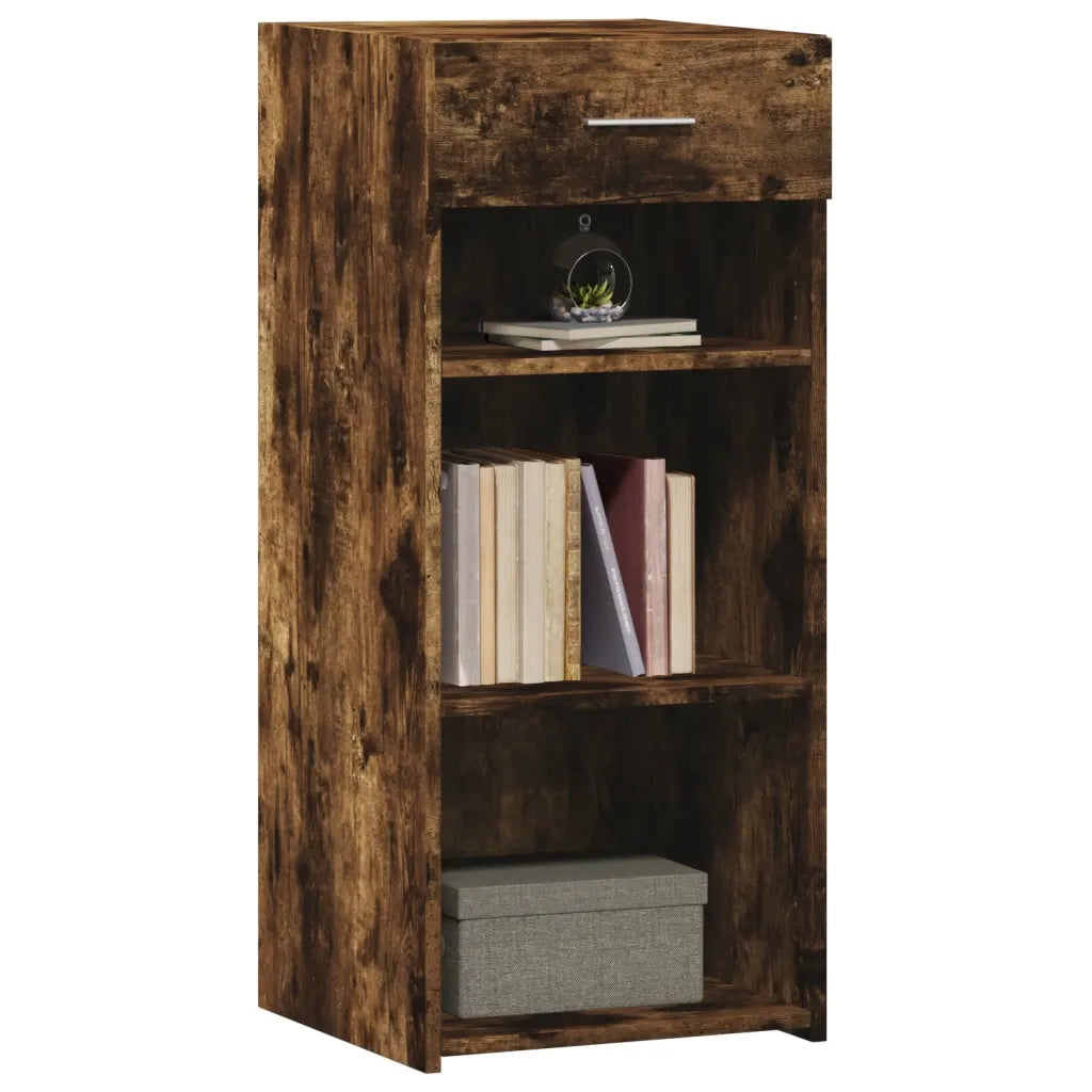 Credenza Rovere Fumo 40x42,5x93 cm in Legno Multistrato 846317