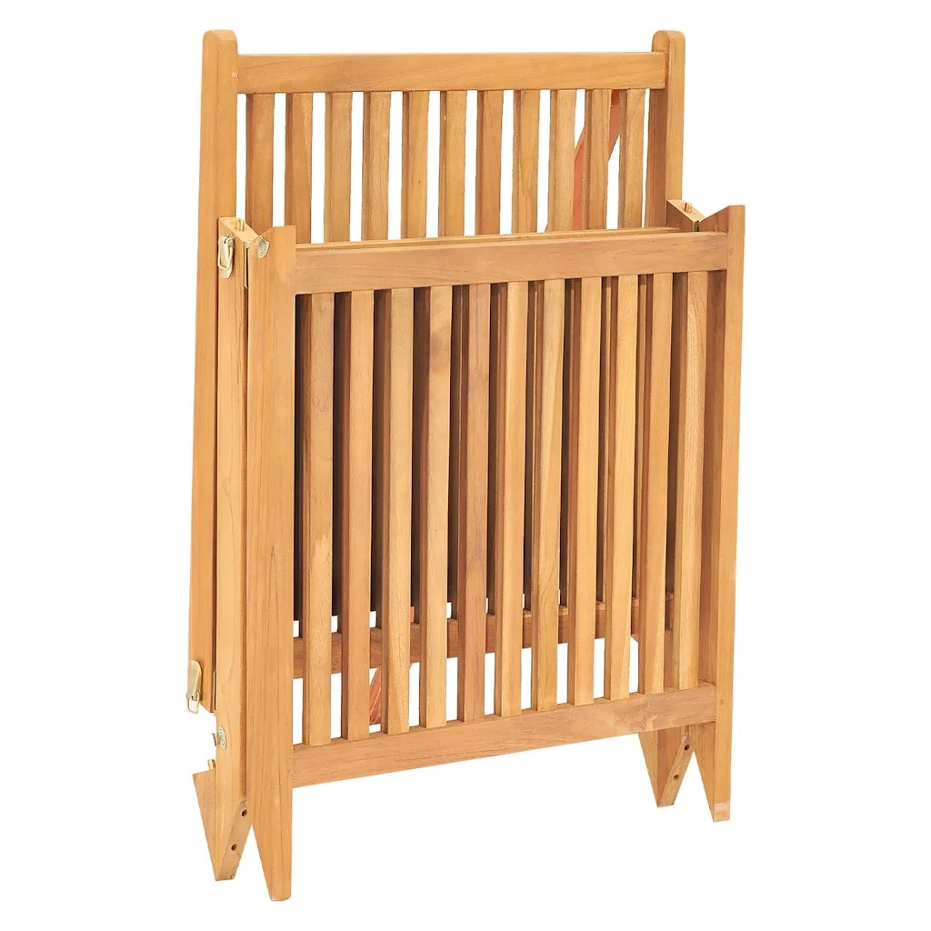 Lettino Prendisole | Sdraio da giardino | Lettino da sole in Legno Massello di Teak