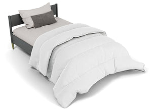 Piumino Interno 1 Piazza e Mezzo 300gr Trapuntato Bianco