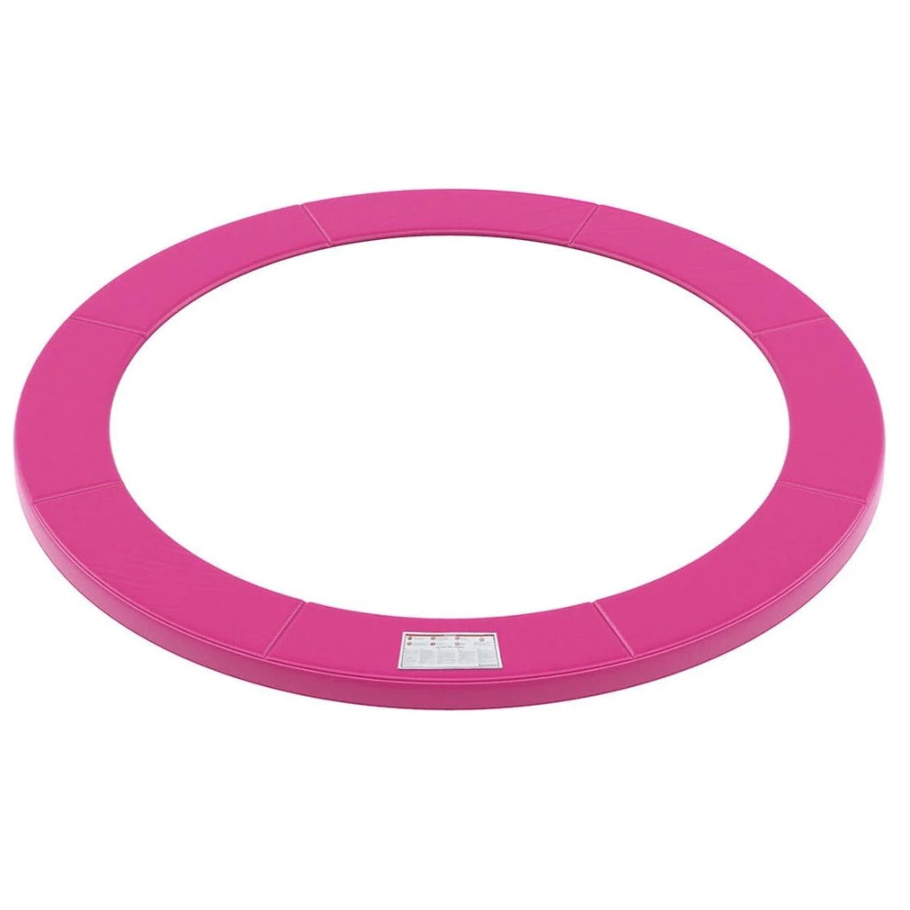Cuscino di sicurezza di ricambio per trampolino diametro 305 cm resistente ai raggi UV antistrappo misura standard rosa 12_0001964