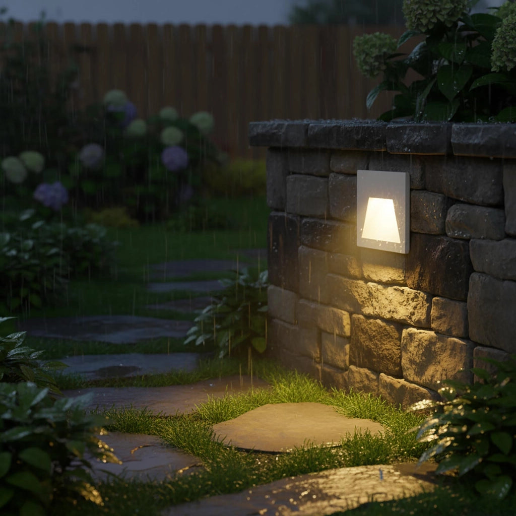 Faretto segnapassi IP65 LED 3W incasso scatola 503 scale giardino viale gradini 230V COLORE BIANCO LUCE LED CCT da 3000K a 6000K