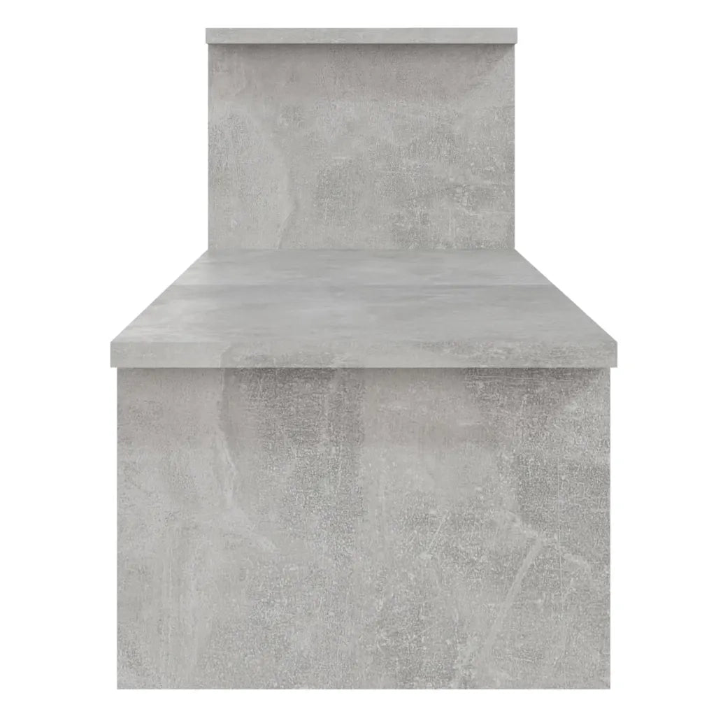 Mobile TV Grigio Cemento 180x30x43 cm in Truciolato