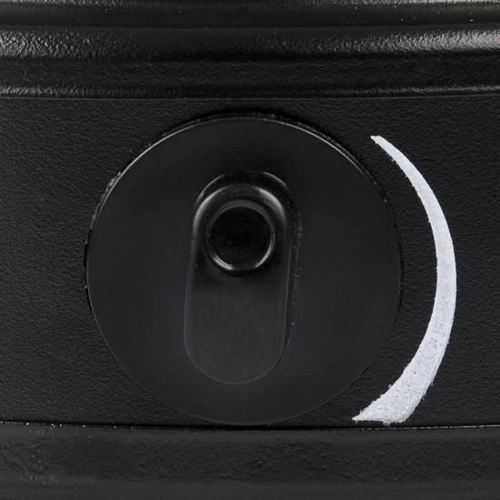 Girmi PE1600 Fornello Elettrico 1 Piastra in Ghisa 11 cm 500 W Regolazione Temperatura Spia Accensione colore Nero