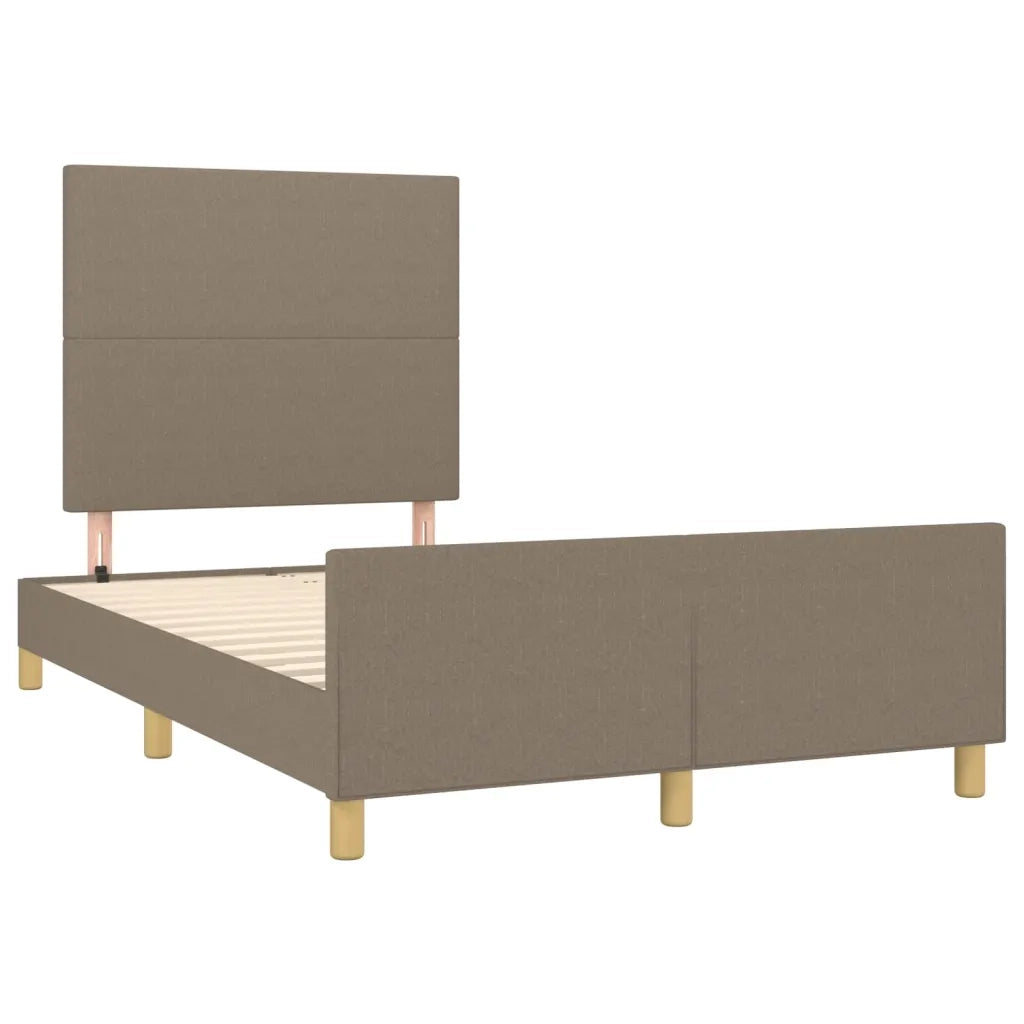 Giroletto senza Materasso Tortora 120x200 cm Tessuto 3124883