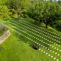 KARCHER Robot rasaerba RCX 6 - robot senza cavo perimetrale, Superficie coperta: 3.000 m², Traiettoria parallela, Inclinazione fino al 70%, Trazione 4WD, Rilevamento ostacoli, GPS + RTK + Telecamera