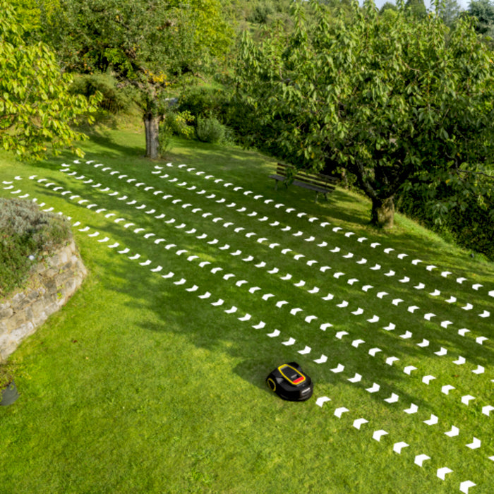 KARCHER Robot rasaerba RCX 6 - robot senza cavo perimetrale, Superficie coperta: 3.000 m², Traiettoria parallela, Inclinazione fino al 70%, Trazione 4WD, Rilevamento ostacoli, GPS + RTK + Telecamera