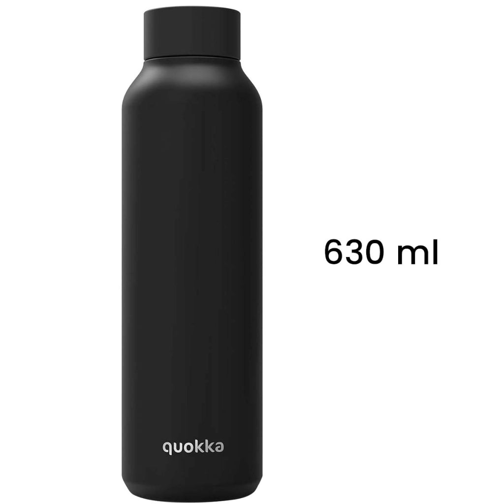 Bottiglia Termica 630 ml a Doppia Parete Ermetica Nero Quokka