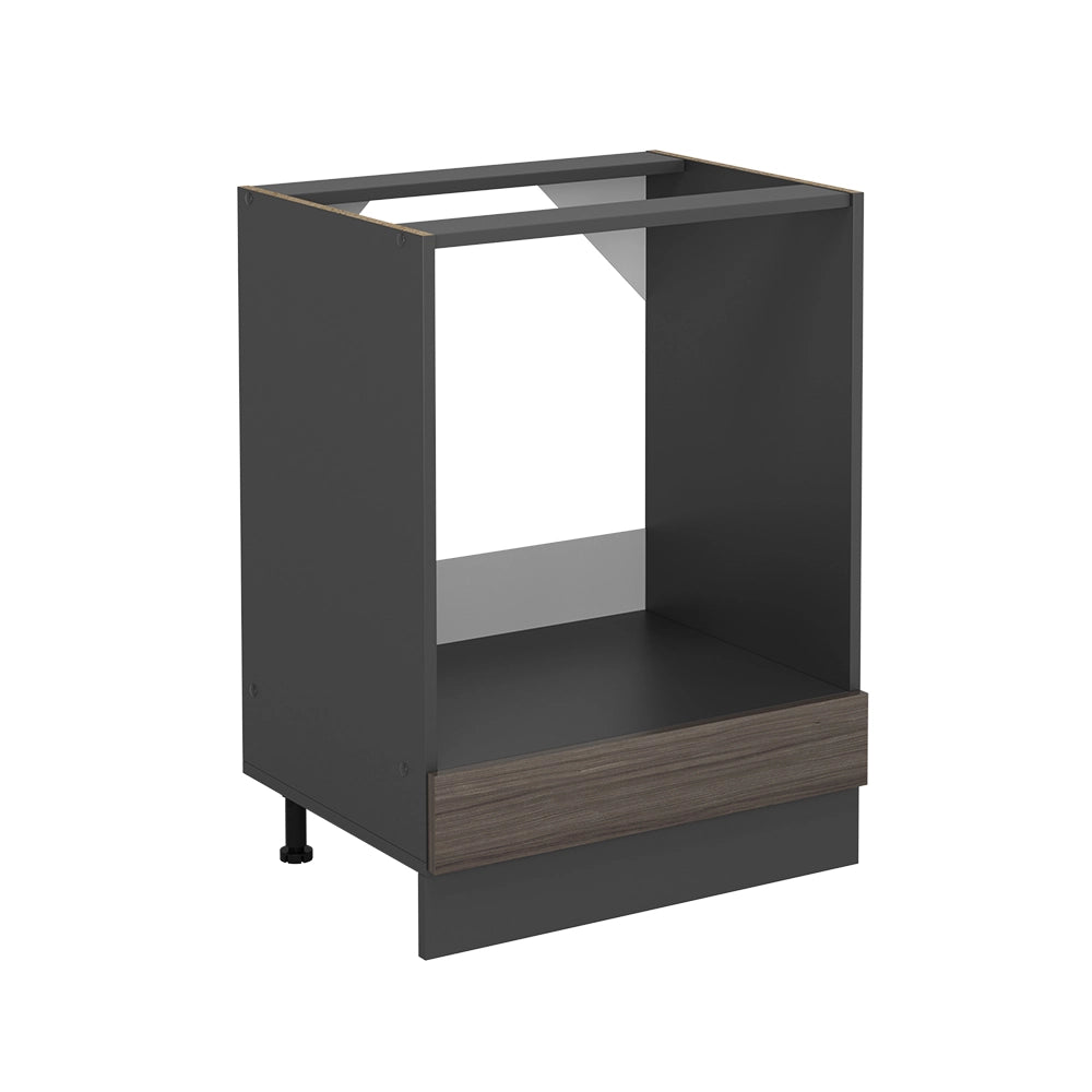 Vicco Mobile per forno da incasso Grigio nobile 60 cm senza piano di lavoro