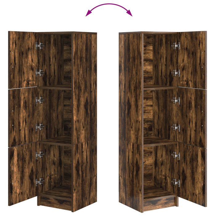 Credenza Rovere fumé 31.5 x 32 x 122.5 cm 869350