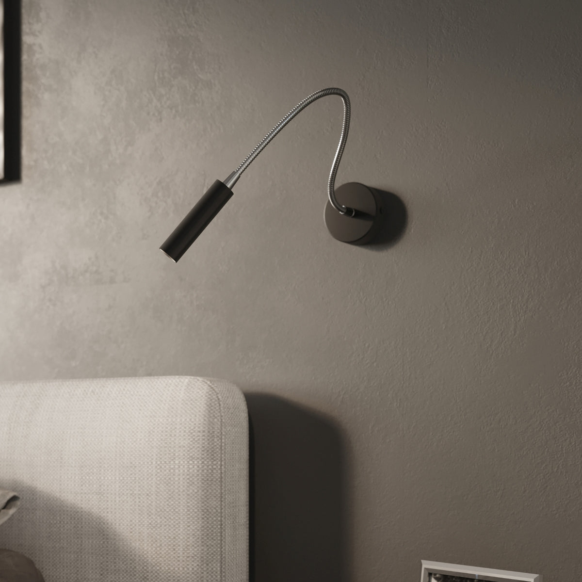 Lampada da parete AXIL nero