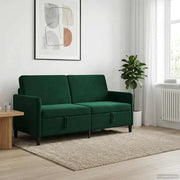 Divano con Storage Verde Scuro 172 x 78 x 87 cm Poliestere 42036963