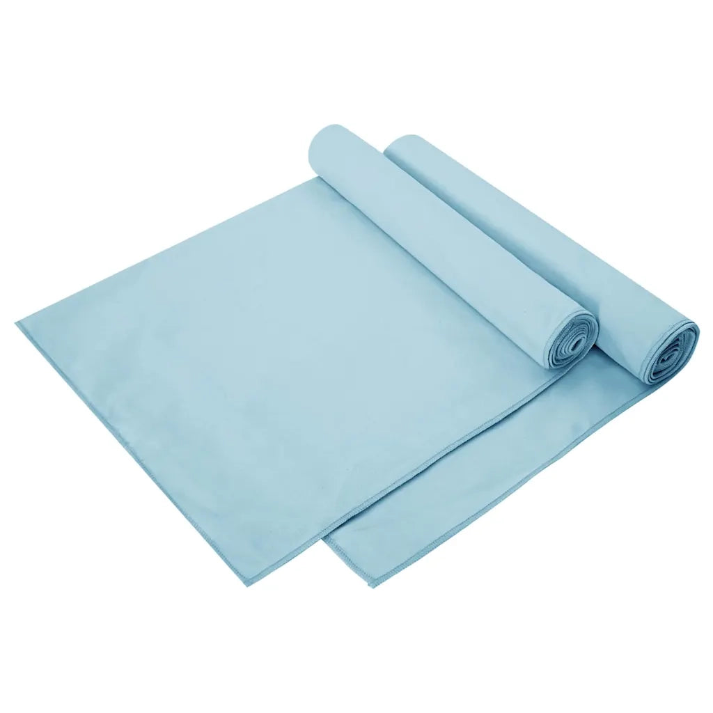 Asciugamani Sportivi 2 pcs Blu 140 x 70 cm 42011474