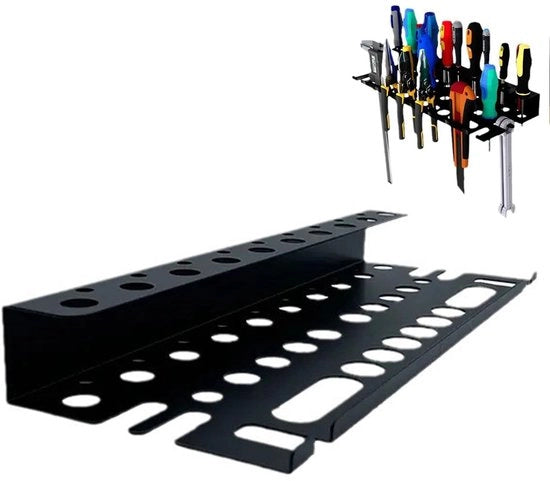 Organizzatore di attrezzi a muro, houder per strumenti, organizzatore di strumenti per la lavorazione, stazione di lavoro, garage, 40 cm