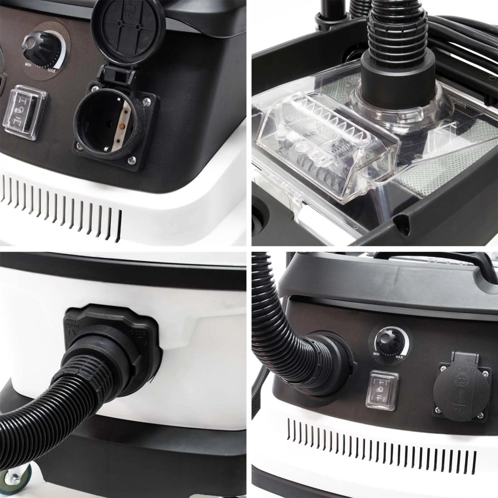 Bidone aspiratutto secco umido 1600w filtro a 3 livelli e accessori Aspiratore liquidi solidi