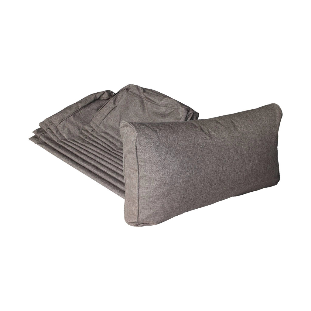 Copri cuscini per salotto da giardino, grigio chinè