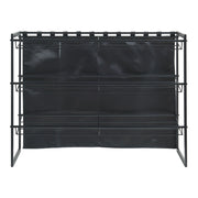 Set di 2 ripiani per scarpe 80 x 32 x 60 cm nero 03_0009762