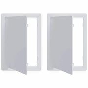 Pannelli di Accesso 2 pz Bianco 15 x 23 cm Plastica ABS CFW8155178