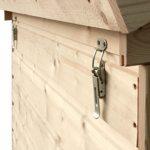 Cuccia per cani in legno da esterno - 87 x 102 x H85 cm - Timbela M405-1