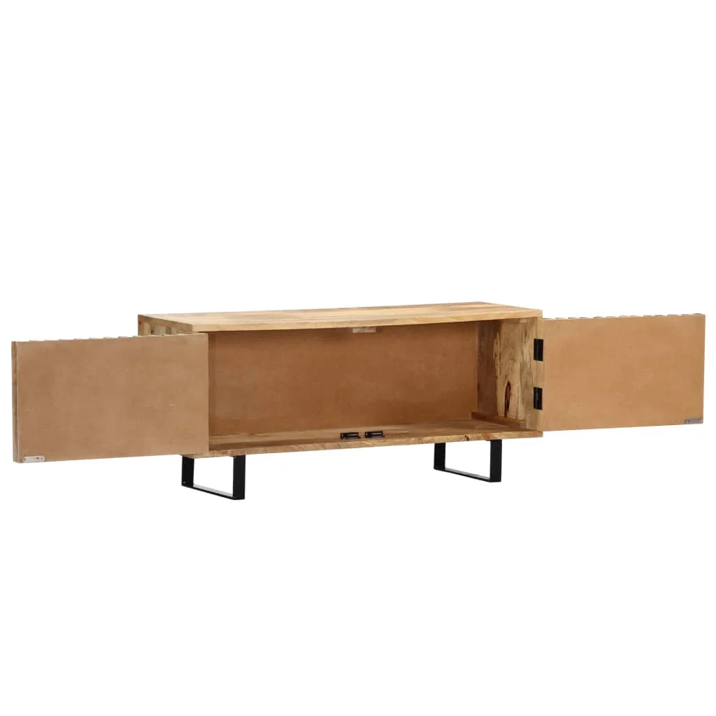 Mobile TV/credenza pratico e di design 90 cm legno massello di mango 2502020