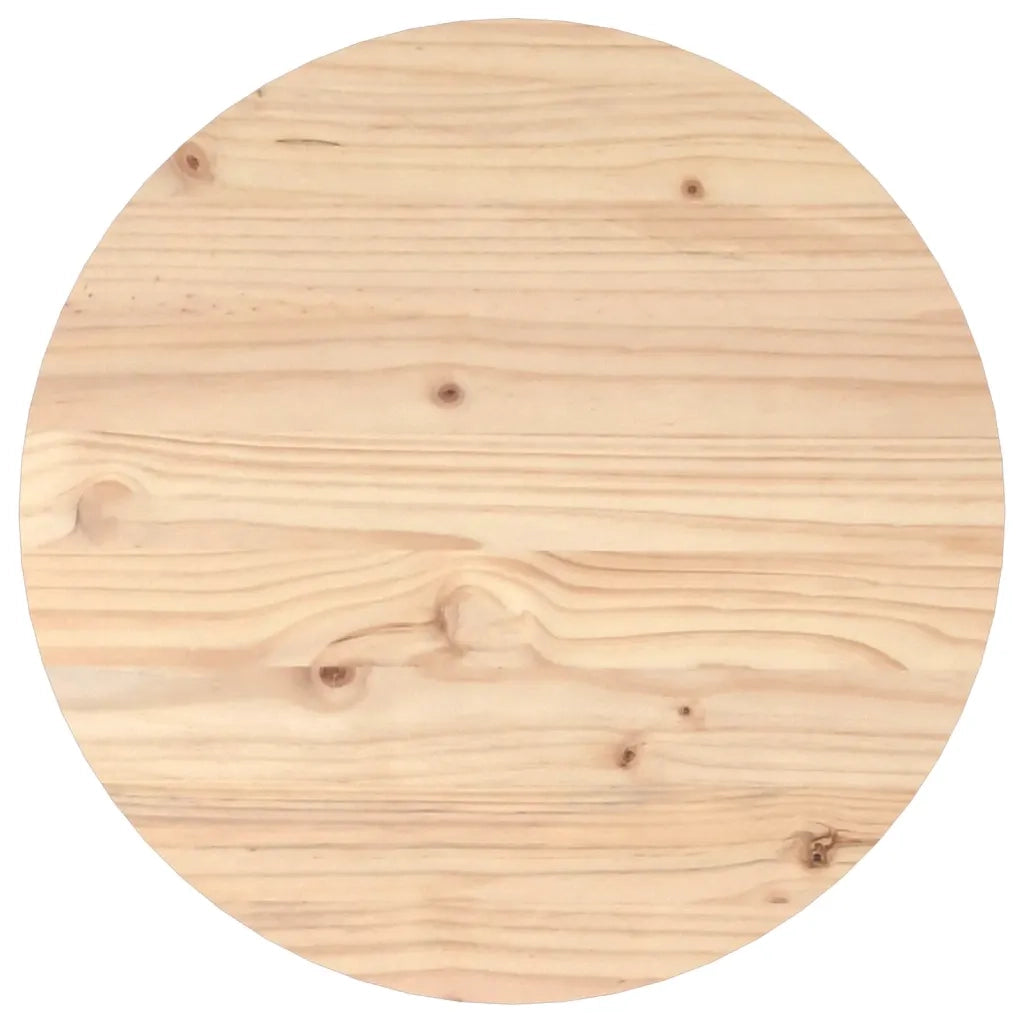 Tavolino da Salotto Ã˜ 55x45 cm in Legno Massello di Pino cod mxl 20584