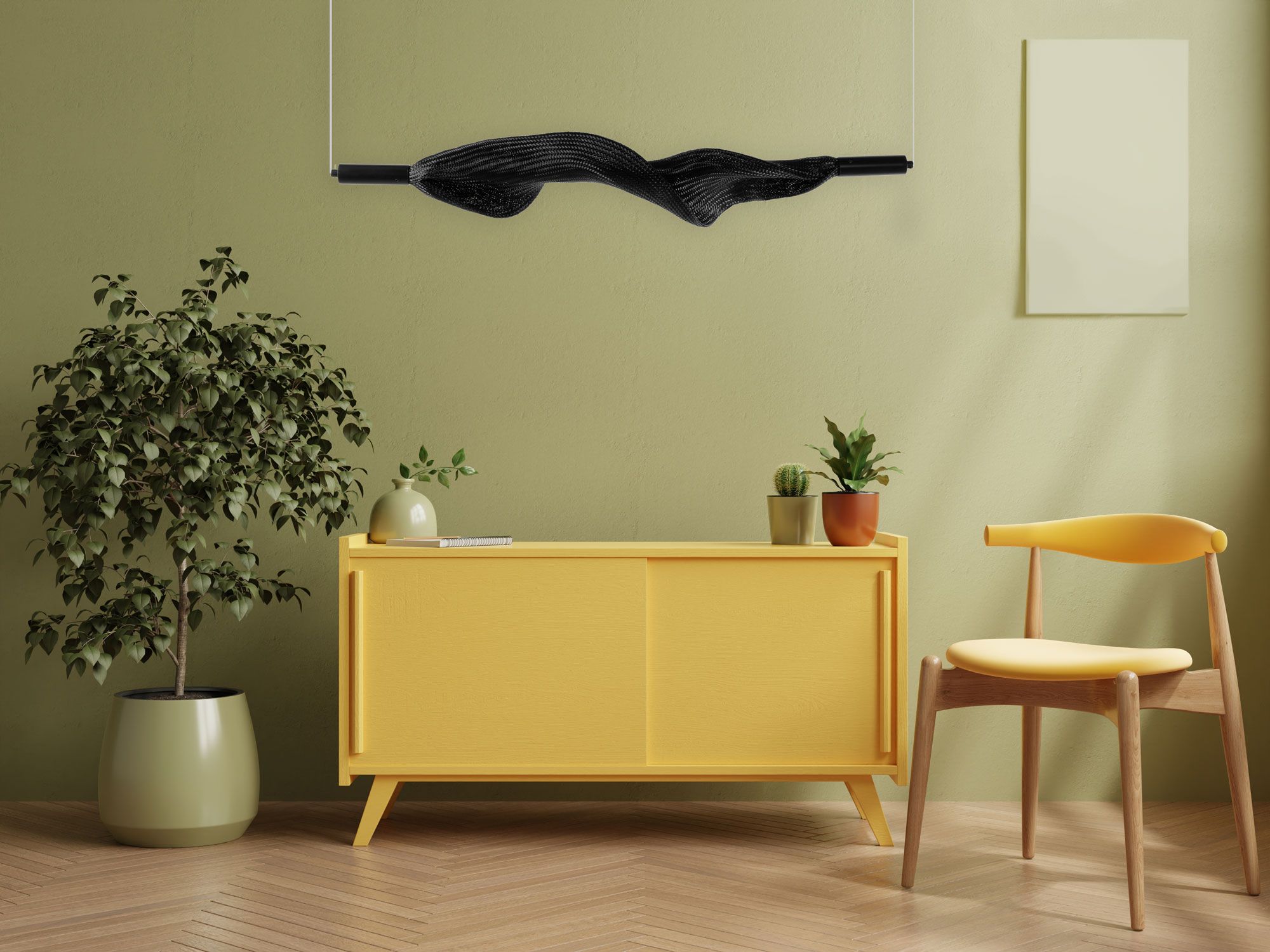 Lampada Da Soffitto Led App1446-cp Black